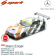 Modelauto 1:18 | Spark 18SA016 | Mercedes Benz AMG GT3 | GruppeM Raing 2016 #999 - M.Engel