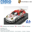 Modelauto 1:43 | Ebbro EBB43778 | Porsche 911 GT3 RSR | Flying Lizard Motorsport 2005 #80 - J.Van Overbeek - L.Pechnik - S.Neiman