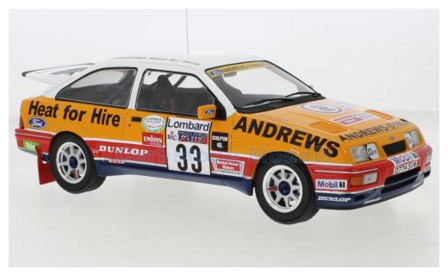 1989 Ford Sierra RS Cosworth in 1/18 van Russell Brookes, IXO-Models ...